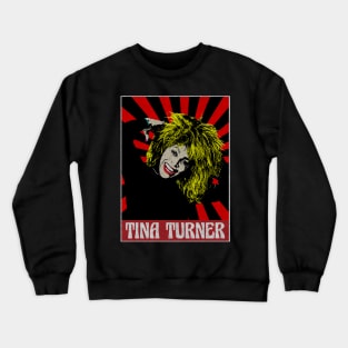 Tina Turner Pop Art Fan Art Crewneck Sweatshirt